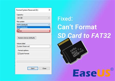 sd card formatter fat32 android